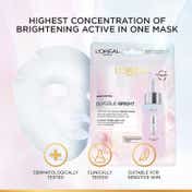 L'Oreal Paris Glycolic Bright Glowing Serum Sheet Mask (15ml)