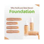 Mamaearth Glow Serum Foundation - 04 Sand Glow (30 ml)