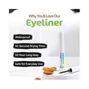 Mamaearth Soothing Waterproof Eyeliner With Almond Oil & Castor Oil - Black (3.5 ml)