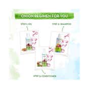 Mamaearth Onion Oil (250 ml) + Onion Shampoo (600ml) Combo
