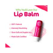Mamaearth Nourishing Tinted 100% Natural Lip Balm - Raspberry (4 g)
