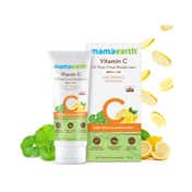 Mamaearth Vitamin C Oil-Free Moisturizer With Vitamin C & Gotu Kola For Skin Illumination (80g)