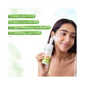 Mamaearth Vitamin C Foaming Face Wash With Brush Combo Pack With Refill (2Pcs)