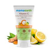 Mamaearth Vitamin C Daily Glow Face Cream With Vitamin C & Turmeric For Skin Illumination (150g)