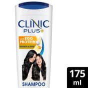 Clinic Plus Strength and Shine with Egg Protein Shampoo for Strong and Shiny Hair (175 ml)