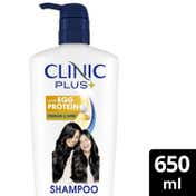 Clinic Plus Strength and Shine with Egg Protein Shampoo for Smooth and Healthy Hair (650 ml)