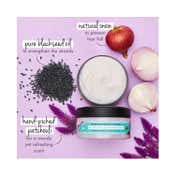 LOVE beauty AND planet Onion Black Seed & Patchouli Hair Mask for Hair Fall Control (200 ml)