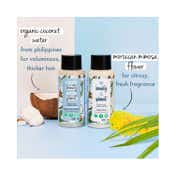 LOVE beauty AND planet Coconut Water & Mimosa Flower Shampoo for Volume & Bounce No Sulphates (200 ml)