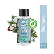 LOVE beauty AND planet Coconut Water & Mimosa Flower Shampoo for Volume & Bounce No Sulphates (400 ml)