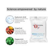 O3+ Bridal Oxygenating Glow Skin Facial Kit - (10Pcs)