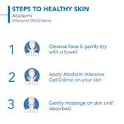 Bioderma Intensive Nourishment with Atoderm Intensive Gel Creme (75 ml) & Lip Balm Combo
