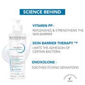 Bioderma Skin and Lip Nourishment with Atoderm Intensive Gel Creme (200 ml) & Lip Balm Combo