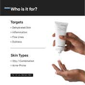 Minimalist 10% Vitamin B5 Face Moisturizer For Oily acne prone Skin Cream With Zn, Cu, Mg & Ha (50g)