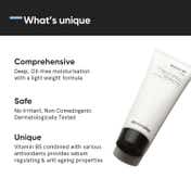 Minimalist 10% Vitamin B5 Face Moisturizer For Oily acne prone Skin Cream With Zn, Cu, Mg & Ha (50g)