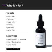 Minimalist 0.6% Retinol Anti Aging Mid-Strength Formula For Fine Lines & Wrinkles (30ml)