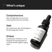 Minimalist 0.6% Retinol Anti Aging Mid-Strength Formula For Fine Lines & Wrinkles (30ml)