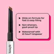 Benefit Cosmetics Goof Proof Eyebrow Pencil Mini - 05 Warm Black Brown (0.17 g)