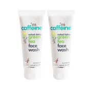 mCaffeine Vitamin C Green Tea Face Wash with Hyaluronic Acid (2Pcs)