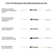 Praush Beauty 15 Pcs Professional Eye Brush Set