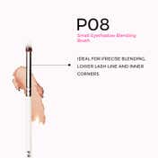 Praush Beauty Small Eyeshadow Blending Brush - P08 (1Pc)