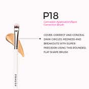 Praush Beauty Eyeshadow Application Flat Brush Medium - P18 (1Pc)