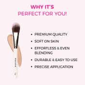 Praush Beauty Professional Flat Foundation Application Brush - P05 (1Pc)