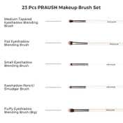 Praush Beauty 24 Pcs Professional Makeup Brush Set