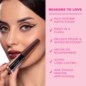 Praush Beauty Constant Liner- Matte Black (2.5 ml)