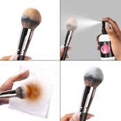 PAC Instant Brush Cleaner 2 Minute Cleaner Waterless Cleaning, Brush Instantly Ready (120 ml)