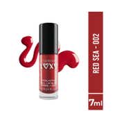 Colorbar Xoxo Everlasting Prime + Gel Nail Lacquer - 002-Red Sea (7 ml)