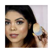 Praush Beauty Microfiber Velvet Makeup Sponge - Contour (1Pc)