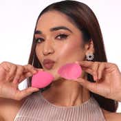 Praush Beauty Rose Super Soft Flat Front Sponge - Pink (1Pc)