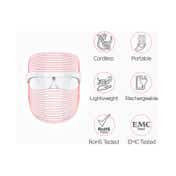 Protouch 3 in 1 LED Face Mask - Anti-Ageing & Anti-Acne, Facial Glow Mask For Clean & Clear Skin