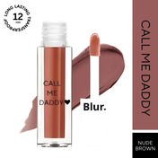 Blur India Call Me Daddy Nude Matte Liquid Lipstick - Nude Brown (5 ml)