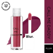 Blur India Call Me Daddy Nude Matte Liquid Lipstick - Plum (5 ml)