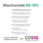 COS-IQ Niacinamide Vitamin B3-10% Face Serum (30ml)