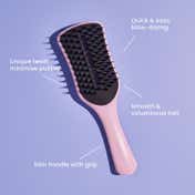 Tangle Teezer Easy Dry & Go Regular Hairbrush - Dusky Pink-Black