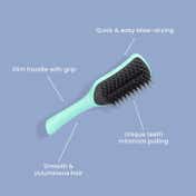 Tangle Teezer Easy Dry & Go Regular Hairbrush - Mint-Black