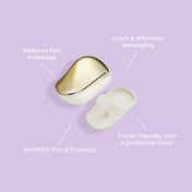 Tangle Teezer Compact Styler Detangling Hairbrush - Matte Ombre Chrome