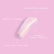 Tangle Teezer Original Detangling Regular Hairbrush - Pink-Pastel Pink