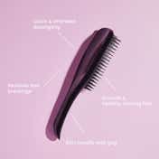 Tangle Teezer Wet Detangler Regular Hairbrush - Black-Black