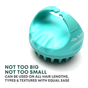 Alan Truman Scalp Sos Scalp Massage and Shampoo Brush - Green (1 Pc)