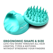 Alan Truman Scalp Sos Scalp Massage and Shampoo Brush - Green (1 Pc)