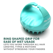 Alan Truman Scalp Sos Scalp Massage and Shampoo Brush - Green (1 Pc)