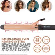 Alan Truman Argan Gold Ceramic Curler - 25mm (1 Pc)