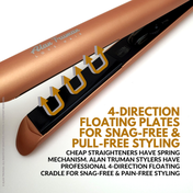 Alan Truman AT100 Tourmaline Ceramic Straightener - Gold (1 Pc)