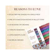 Just Herbs 8-In-1 Eyeshadow Lidsticks - Herbi Wore (8 Pcs)