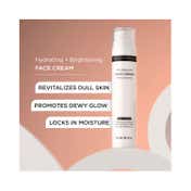 Kimirica Brightening Hydrating Face Cream with Squalane Hyaluronic Acid & Turmeric (50 g)