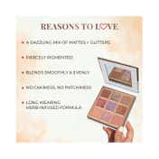 Just Herbs 9-In-1 Herb-Enriched Eyeshadow Palette - Sunshine-Day Palette (9 g)