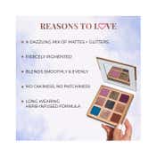 Just Herbs 9-In-1 Herb-Enriched Eyeshadow Palette - Moonlight-Night Palette (9 g)